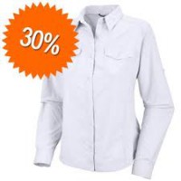 camisa columbia manga larga